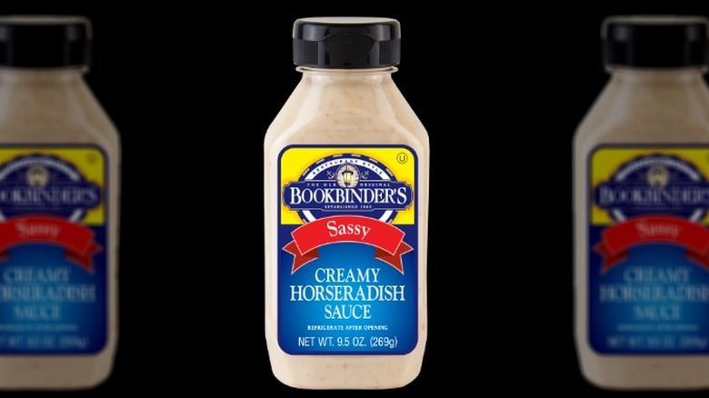 Bookbinder's sassy, creamy horseradish sauce