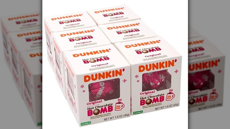 Dunkin' Original hot chocolate bomb