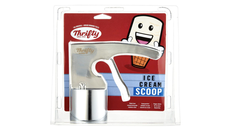 Thrifty ice cream scooper 