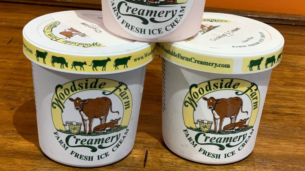 Woodside Farm ice cream