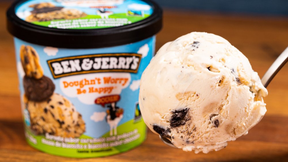 Ben & Jerry's Doughn't Worry Be Happy ice cream