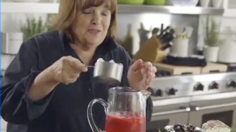 Ina Garten making sangria