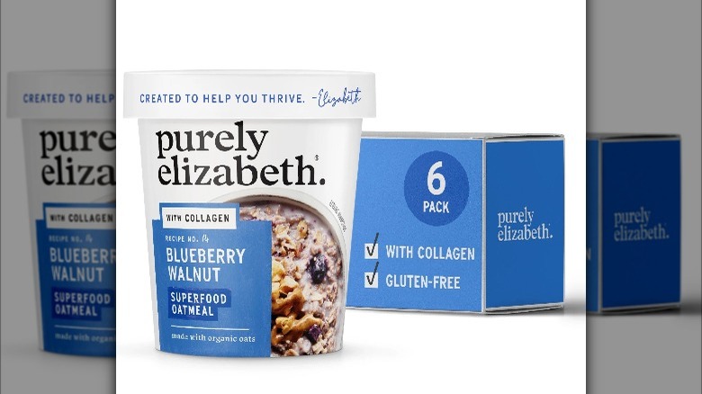 package of Purely Elizabeth instant oatmeal