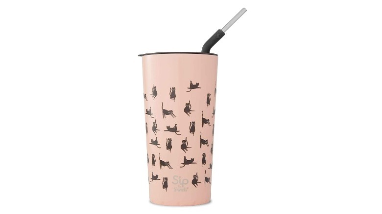 S'well insulated tumbler with straw