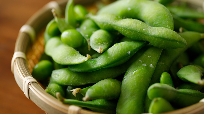 bowl of edamame