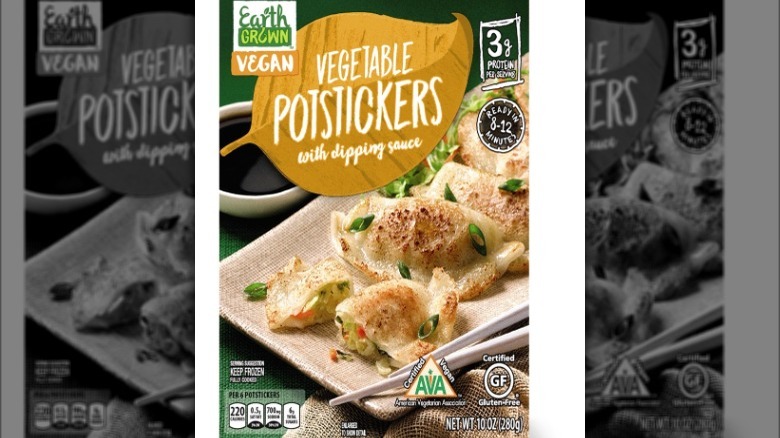 box of vegetable potstickers 