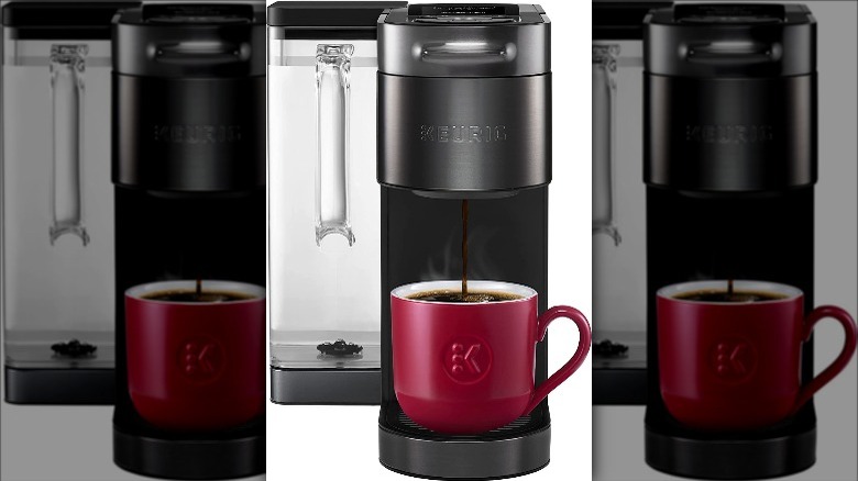 Keurig K-supreme with red cup