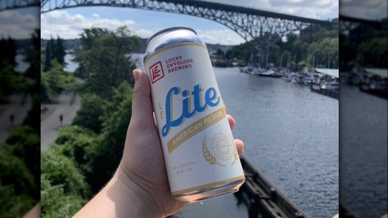 Lucky Envelope's Lite American Pilsner 