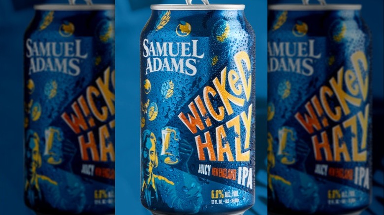 Samuel Adams Wicked Hazy beer