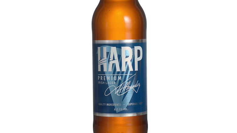 Harp Lager bottle