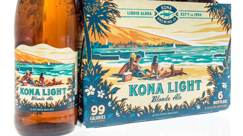 Kona Light Blonde Ale beer
