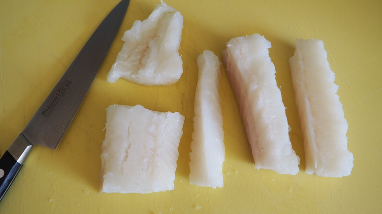 How to cut fish like long john silver's