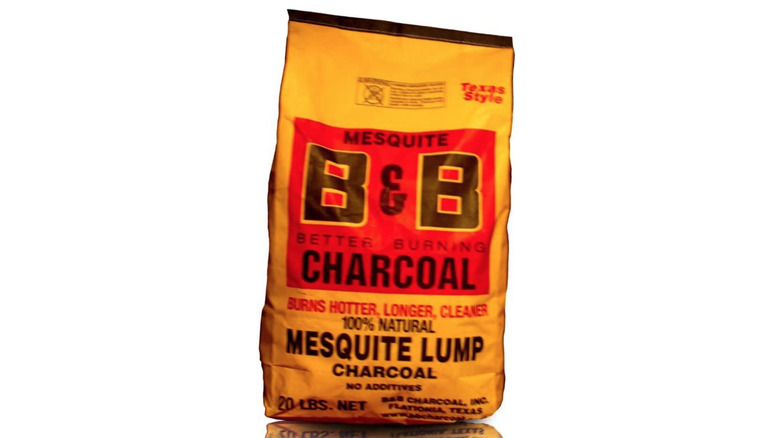 Bag of B&B lump charcoal