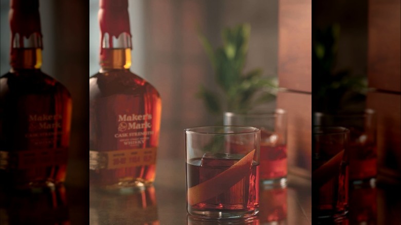 Makers Mark Brown Cocktail