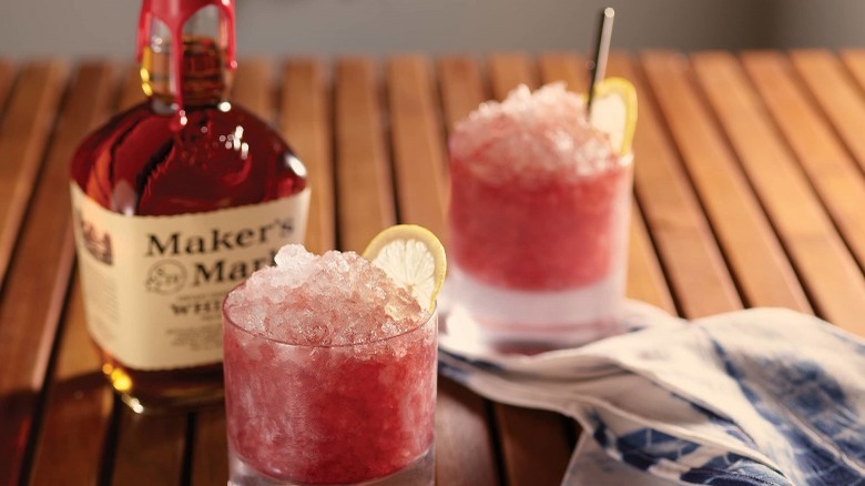 Red Maker's Mark Cocktail