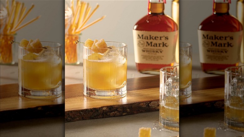 Makers mark honey cocktail