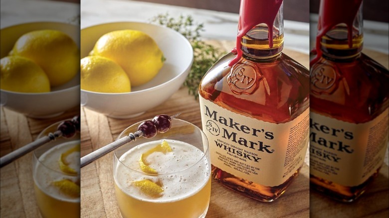 Makers Mark Sour Cocktail