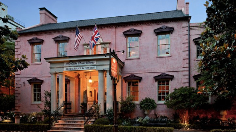 the olde pinke house storefront