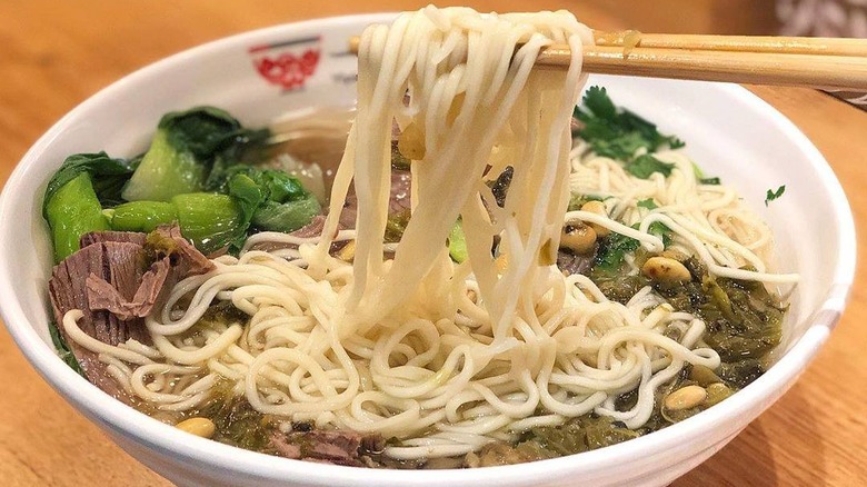 hand pulled noodles