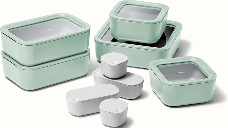 Caraway glass food storage set 