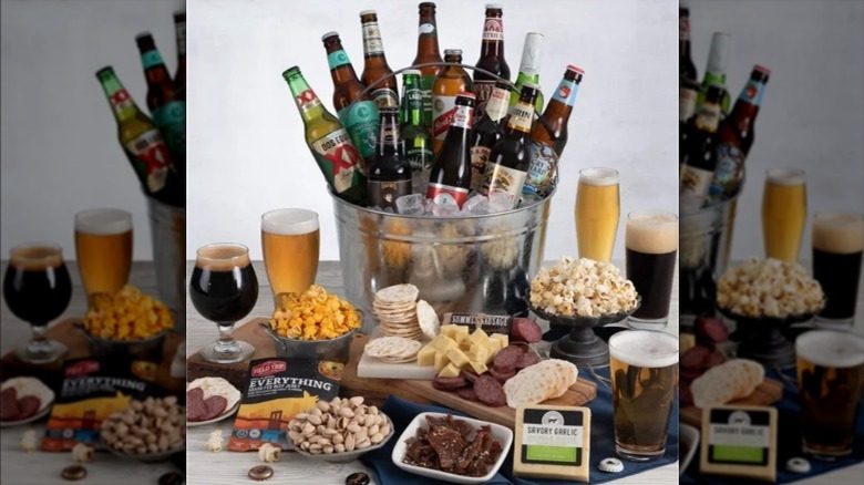 Gourmet Gift Baskets beer bucket