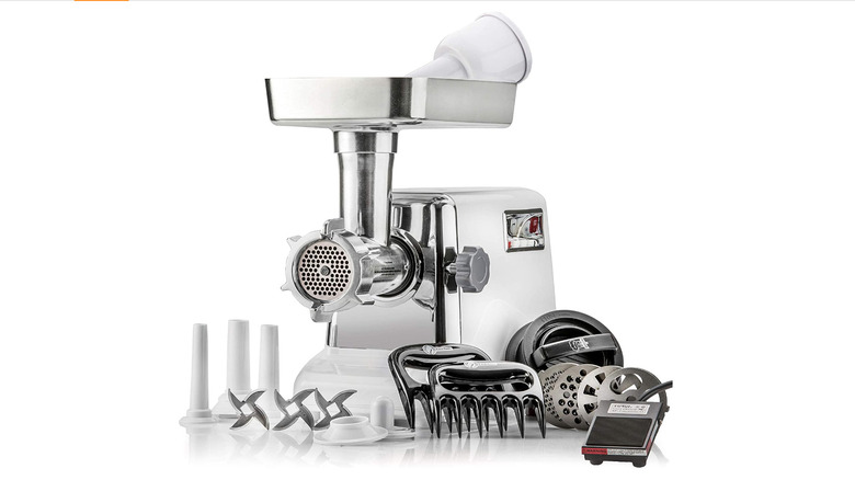 STX International electric meat grinder