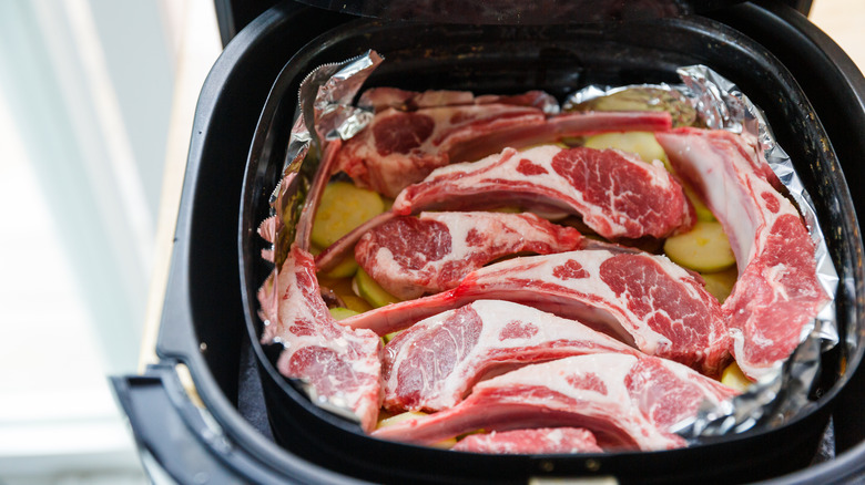 Lamb ribs in air fryer