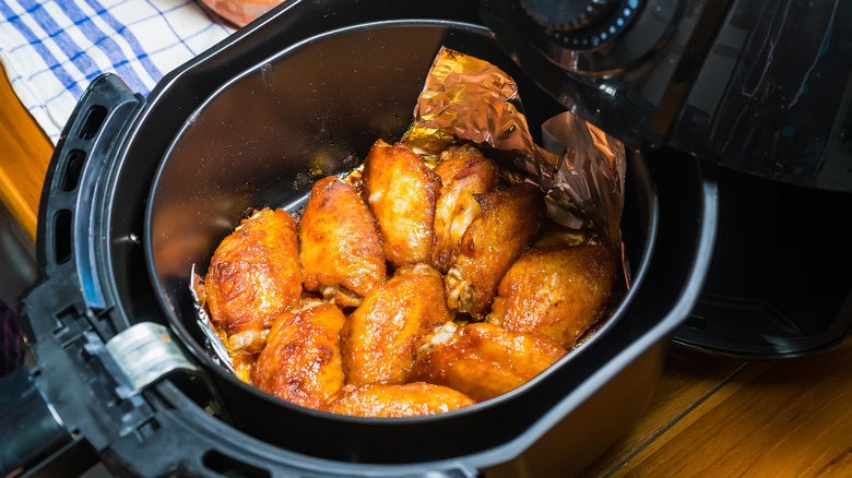 Chicken wings in air fryer