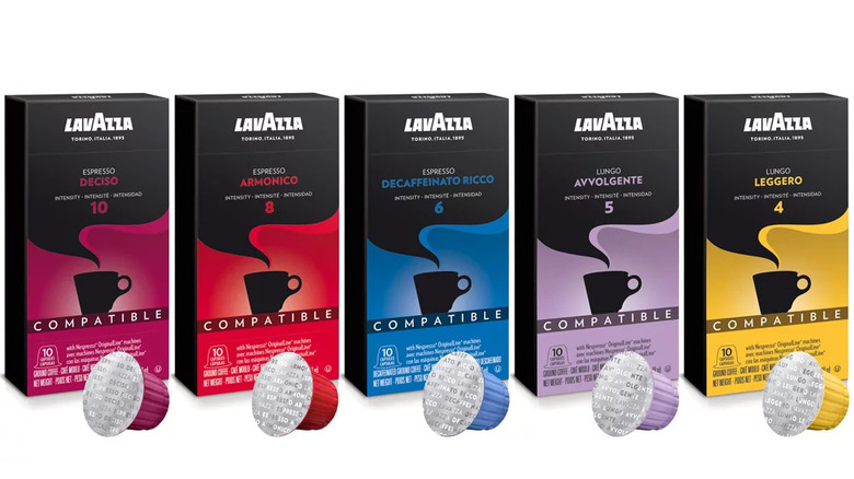 Lavazza Nespresso pods