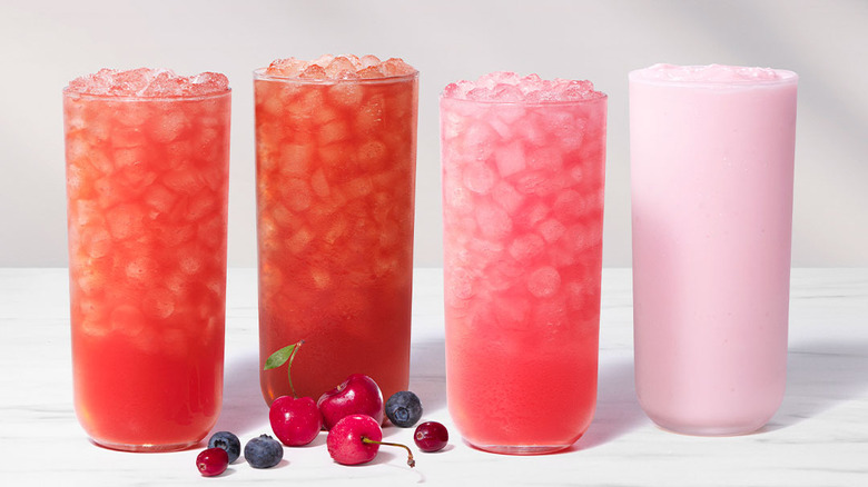 Chick-fil-A Cherry Berry drinks