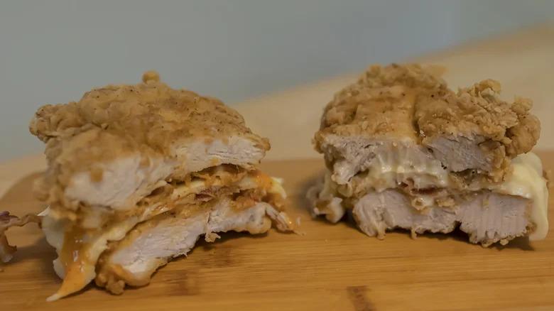 kfc double down sandwich