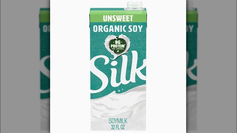 Silk soy milk organic unsweetened