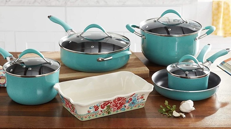 pioneer woman frontier non-stick cookware