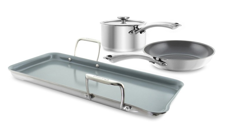 chantal simple nonstick cookware set