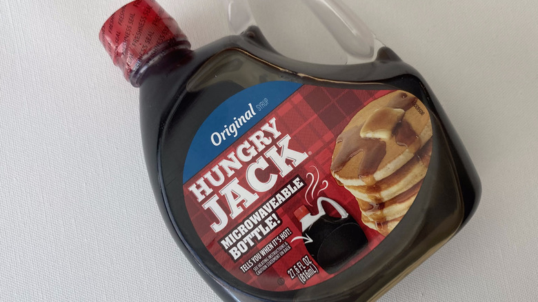 hungry jack syrup bottle