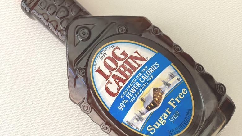 log cabin sugar free syrup