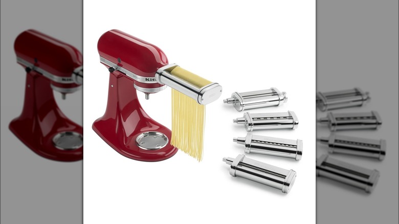 KitchenAid pasta stand mixer attachment