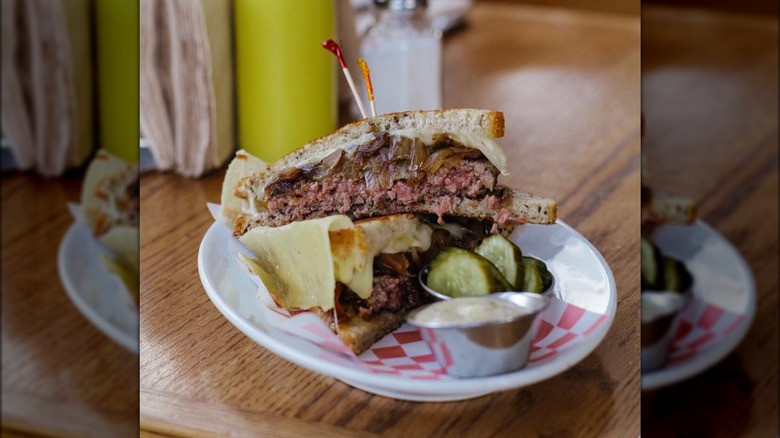 Cassell's Hamburgers patty melt