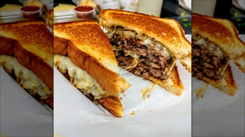 Lebowski's Grill patty melt