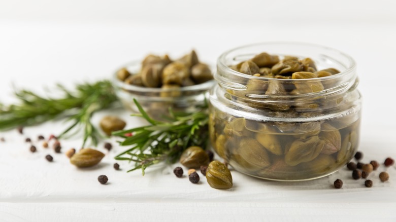 jar of capers