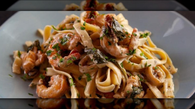 The Pioneer Woman seafood pasta