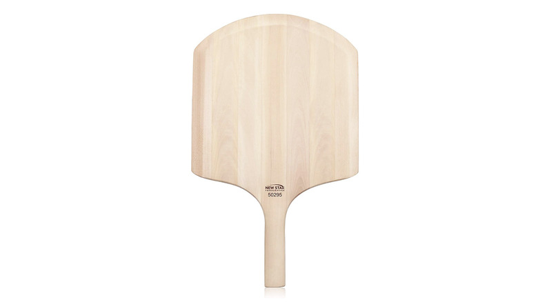 New Star Foodservice wooden pizza peel