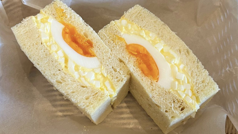 Tamago sando from Cafe Okawari