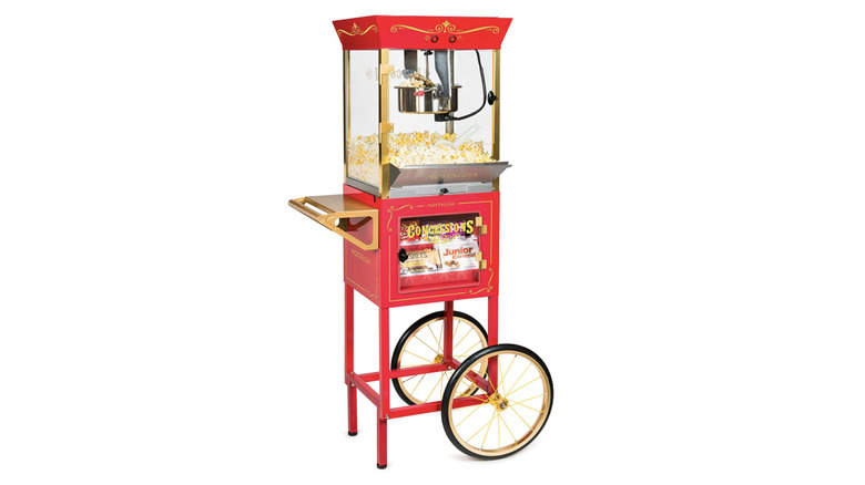 Nostalgia popcorn concession cart