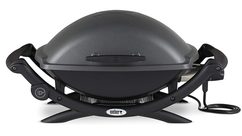 Weber portable electric grill