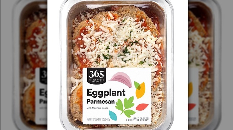 Eggplant Parmesan in container