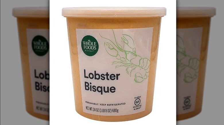 lobster bisque container