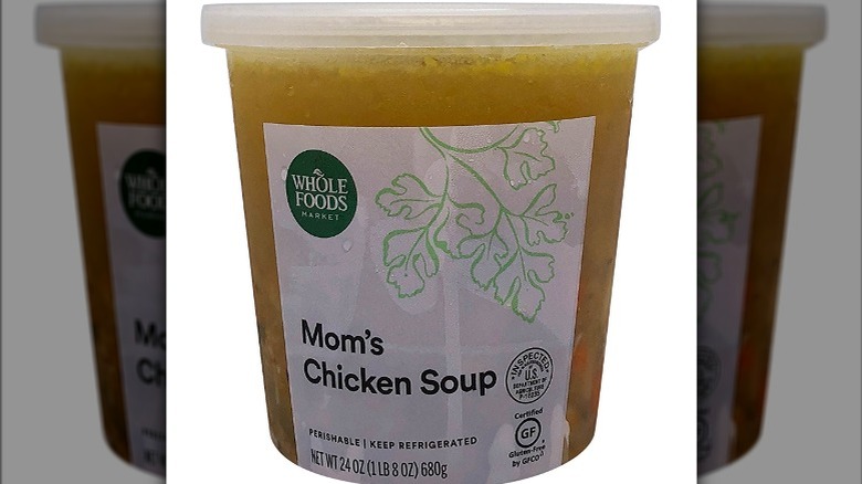 Mom's chicken soup container