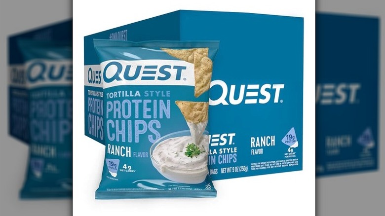 package of quest ranch tortilla chips