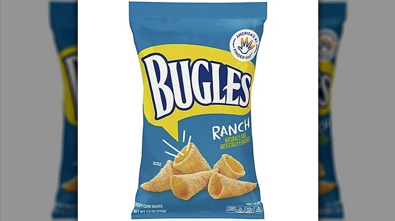 bag of ranch bugle chips